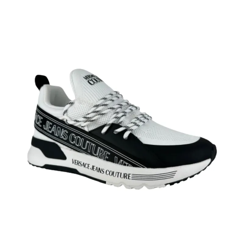 VERSACE JEANS COUTURE Low Top Casual Shoes Men's White-1