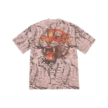 Supreme Newspaper S/S Top