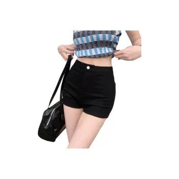 Concubine Zhu Denim Shorts Women's Black