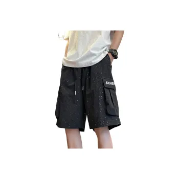 SOIE Casual Shorts Unisex Black