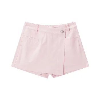 LEDIN Denim Shorts Women's Beauty Pink