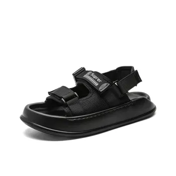 SOBB Beach Sandals Men Black
