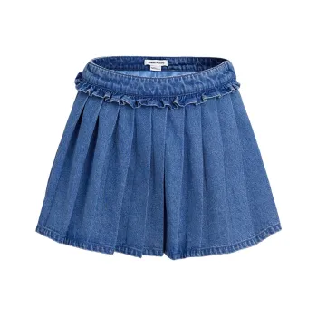 URBAN REVIVO Denim Skirt Women's Blue