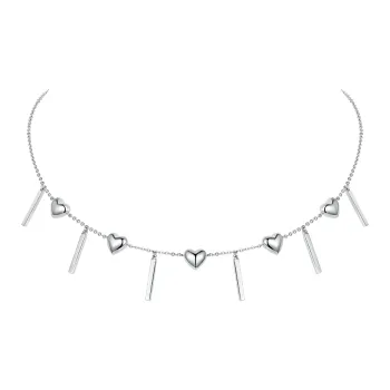 ZEGL Copper White Gold Plated Necklaces Women's