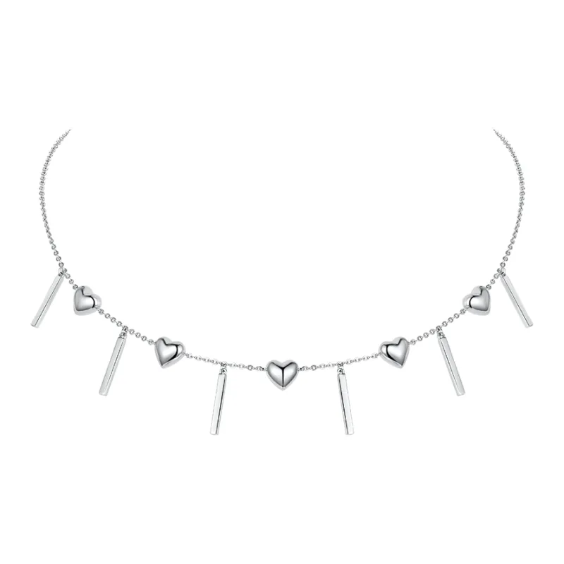 ZEGL Copper White Gold Plated Necklaces Women's-0