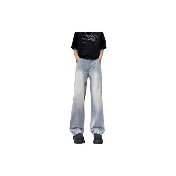 PANDA ADEVIL Jeans Unisex Light Blue