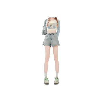 FOREVER 21 Denim Shorts Women's Nostalgic Blue