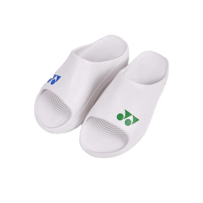 YONEX Power Cushion Slip Resistant Abrasion Resistant Slide Slippers Unisex White-3