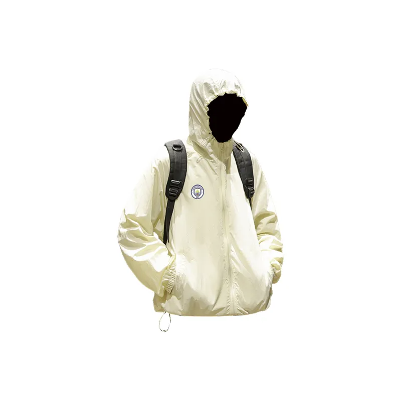 Manchester City F.C. Super Light Breathable UV Protection Sunscreen Sun Protection Clothing Unisex-5