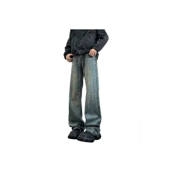 Lulifama Jeans Unisex Blue