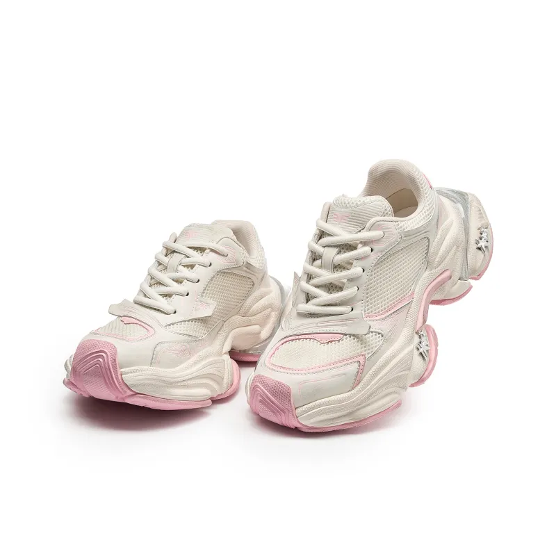 LEECAT STUDIO Abrasion Resistant Lightweight Height Increasing Low Top Chunky Sneakers Unisex-3