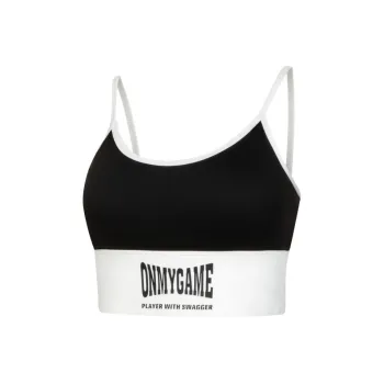 OMG! Sport Vests Women's Black & White