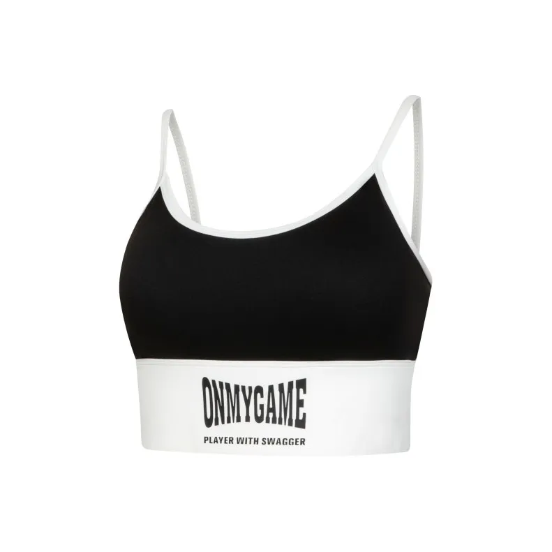 OMG! Sport Vests Women's Black & White-0