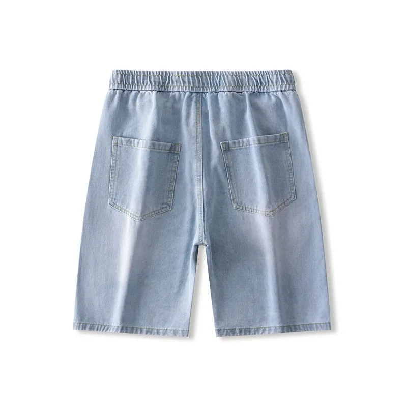 BRYAN JIMENEZ Denim Shorts Unisex-1