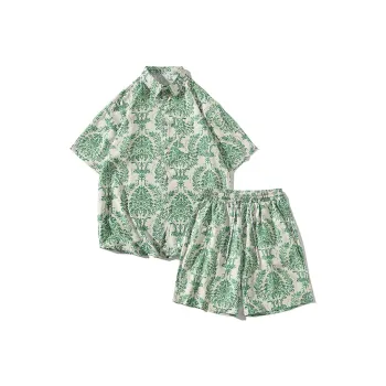 Fakeyoung Shirt Matching Set Unisex