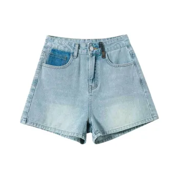 FAWENXIANGZI Denim Shorts Women's