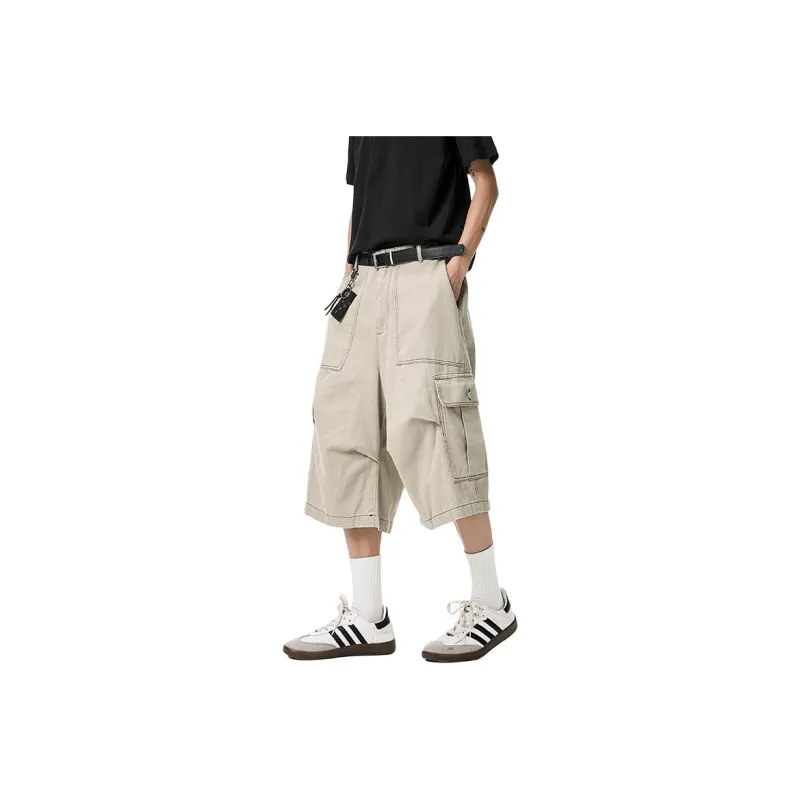 Warrior Huichao Riding The Wind Collection Cargo Shorts Unisex-0