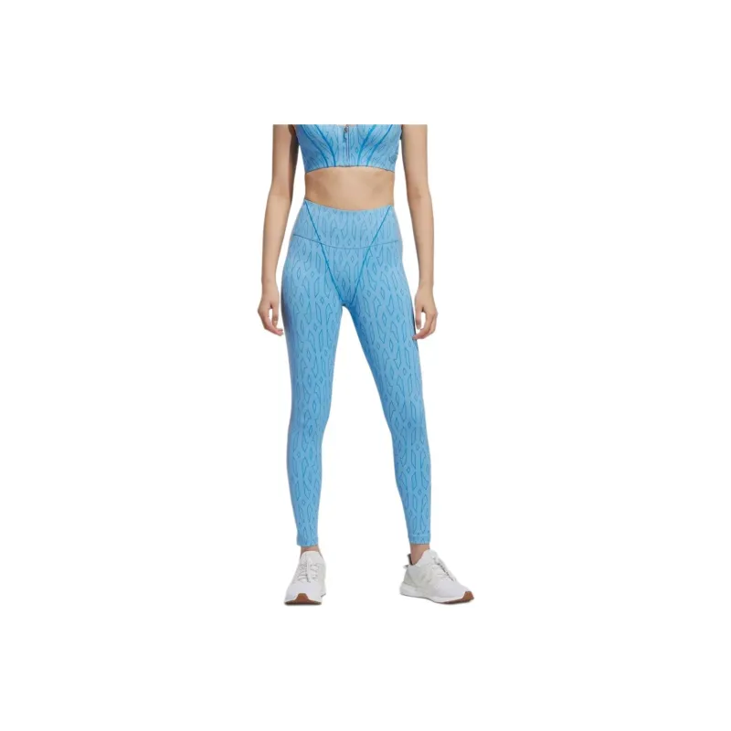 Adidas x IVY PARK Monogram Athletic Trousers Women's Light Blue-0