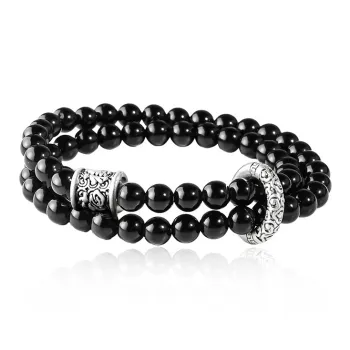MAGICPOLE Obsidian Bracelets Men's