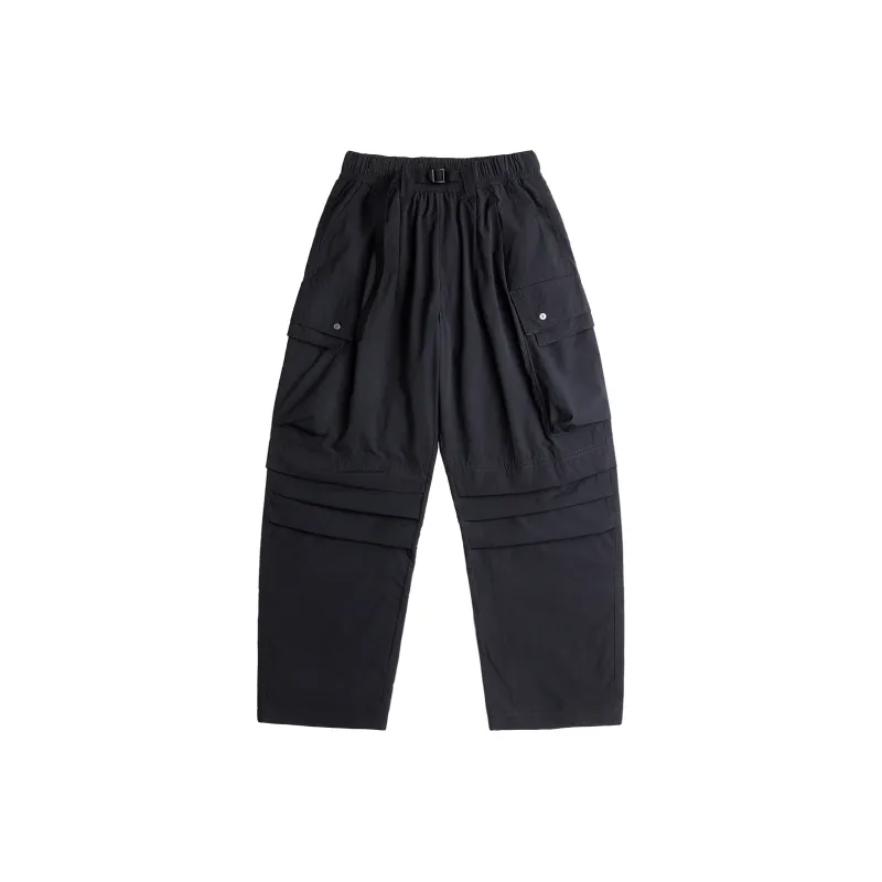 AOGZ Cargo Pants Unisex Black-0