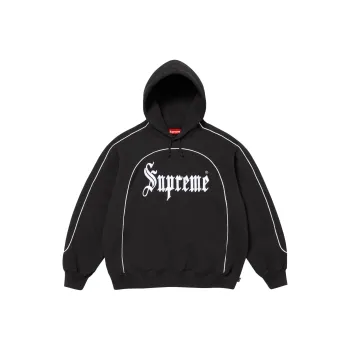 Supreme Curve Piping Hooded Sweatshirt