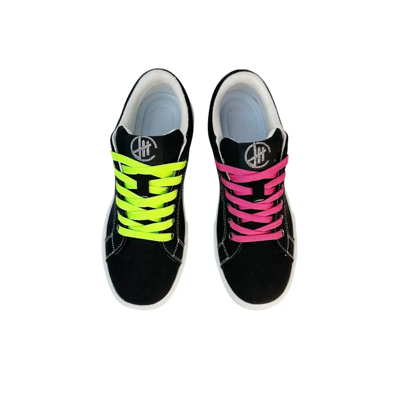 Rongchuan Slip Resistant, Abrasion Resistant, Lightweight, Breathable Low Top Skateboard Shoes Unisex Black-2