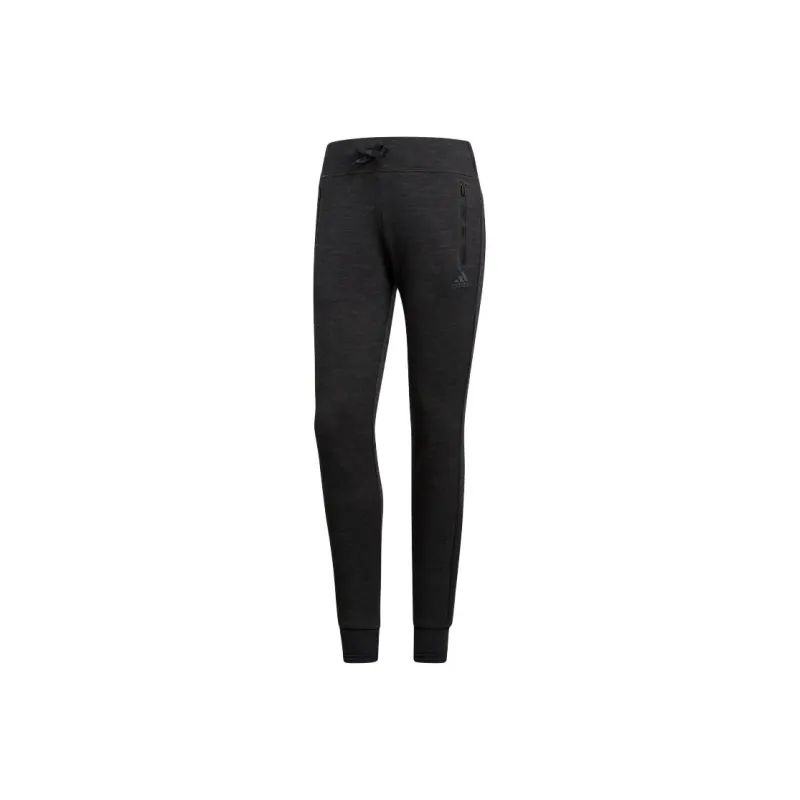 Adidas Athletic Trousers Women's Black/Light Gray-0