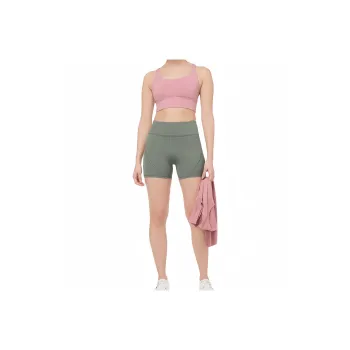 Lululemon Track And Train Sports Shorts Women's Green Gray