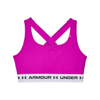 Under Armour CrossbackHeatGear Armour® Mid Sports Underwear Women's Pink
