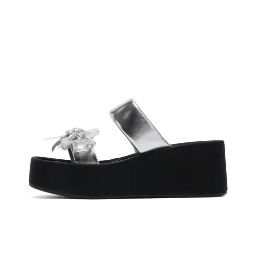 EBLAN Rubber Sole Quick Dry Slide Slippers Women's
