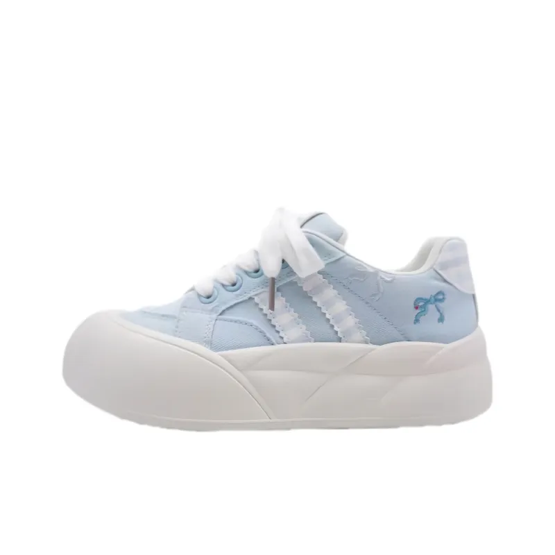 BINGO DUCK Slip Resistant Low Top Skateboard Shoes Women's-10
