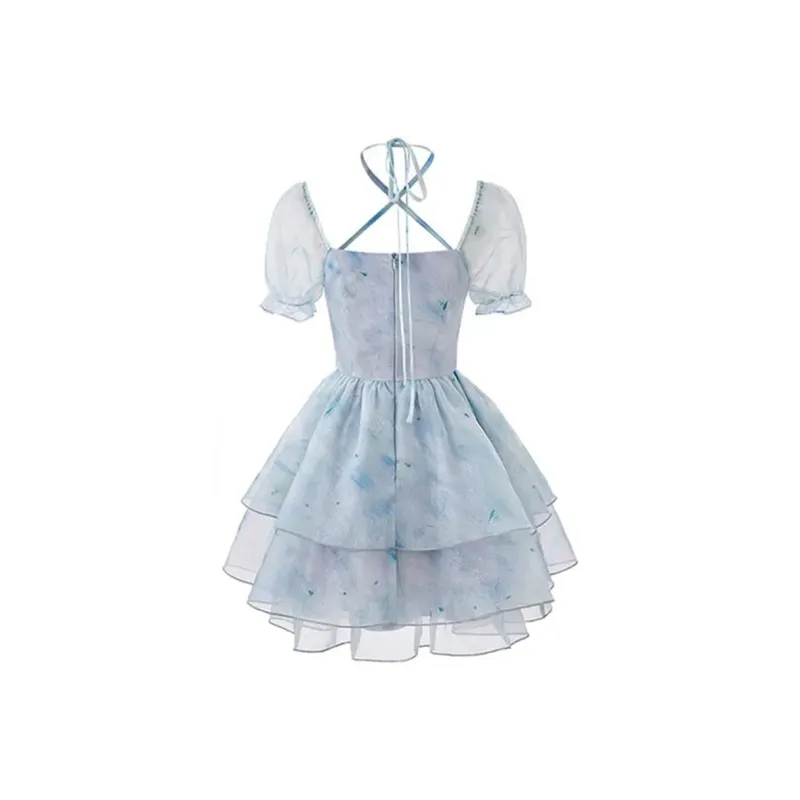 Mu Xiao Xin Short Sleeved Dress Women's-1