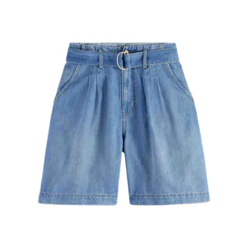 Scotch&Soda FW24 Denim Shorts Women's Blue