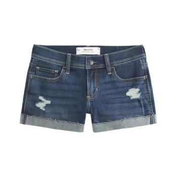 Hollister Denim Shorts Women's Dark Blue