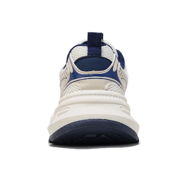 RENBEN Balance Lightweight Height Increasing Low Top Chunky Sneakers Women's Dark Blue-4