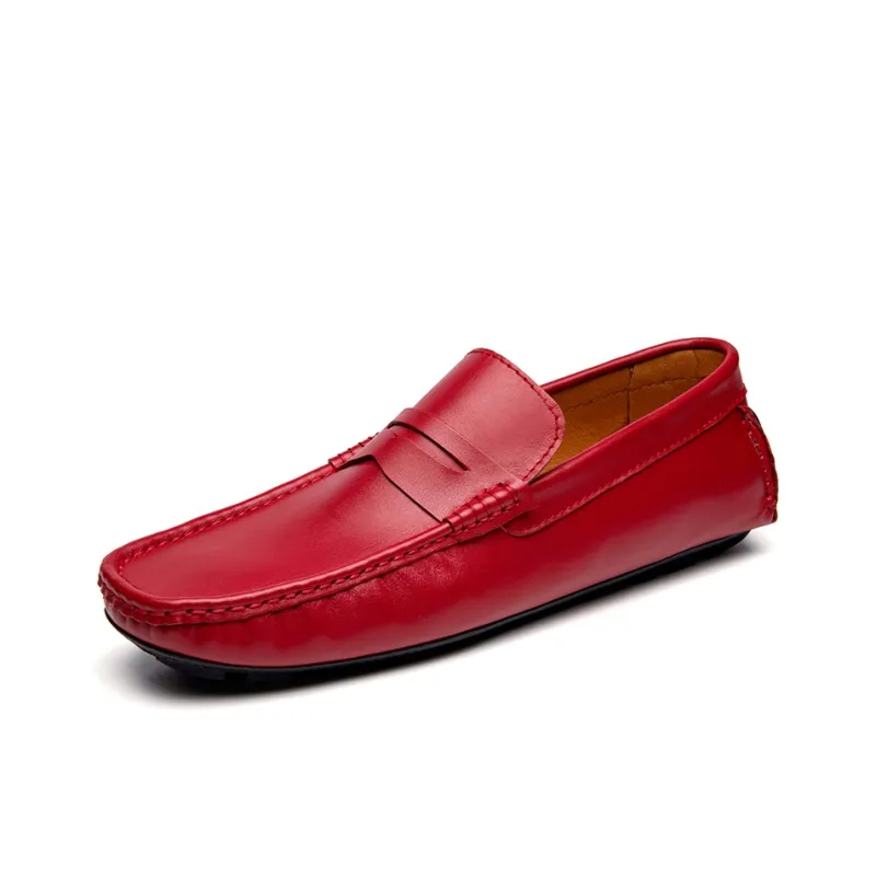 XIMO BULL Men's Casual Shoes Men Low Top Black/Red-4