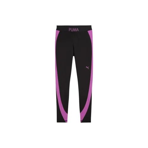PUMA Sports Pants Women's Black Pink