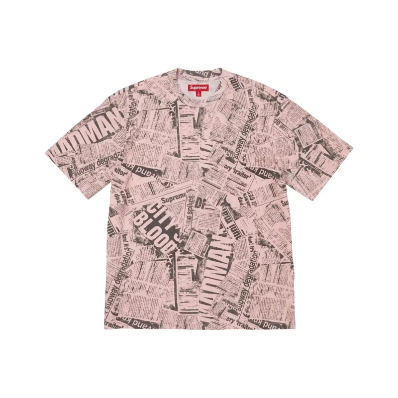 Supreme Newspaper S/S Top-3
