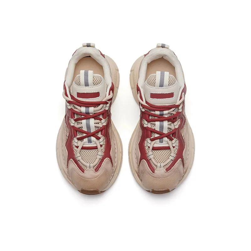 BURGELY Lightweight Low Top Chunky Sneakers Women's-2