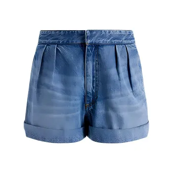 ALICE+OLIVIA Denim Shorts Women's Blue