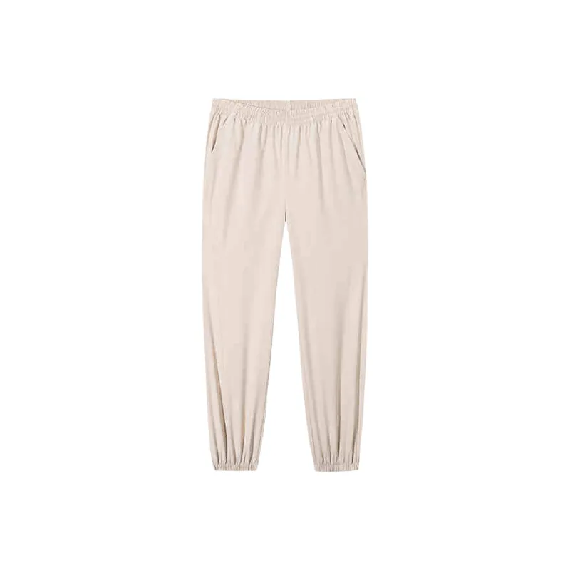 Anta Sports Life Collection Comprehensive Training Collection Sports Pants Women's Pine Khaki-0