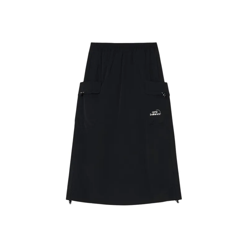New Balance Casual Long Skirt Women's Black-0