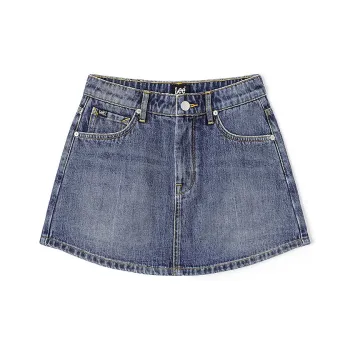 Lee SS25 Denim Short Skirts Women's Medium Blue