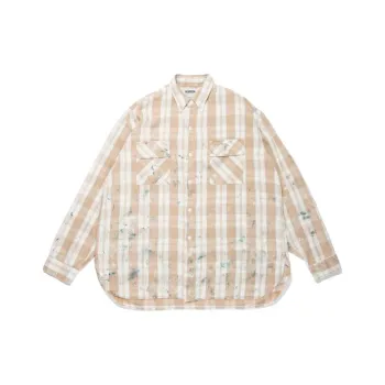 Bowwow SS25 PAINTED PAINTER FLANNEL SHIRT Unisex