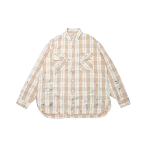 Bowwow SS25 PAINTED PAINTER FLANNEL SHIRT Unisex