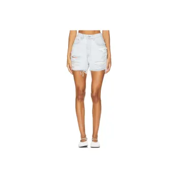 GRLFRND Denim Shorts Women's Light Blue