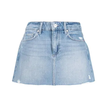 PAIGE Ryder Denim Miniskirt