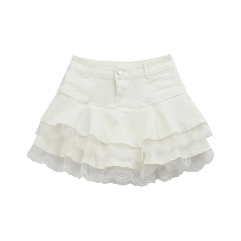 HTHK Denim Short Skirts Women's-0