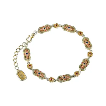 LIUXIN 999 Fine Silver Bracelets Women's