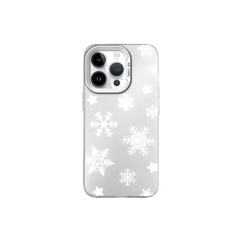 Wei Xin Acrylic Material Stars Snowflake Phone Cases Compatible With IPhone 16/15 Pro Max/Apple 13/14 Pro/Max